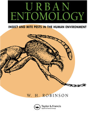 cover image of Urban Entomology